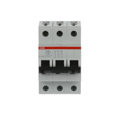 Miniature Circuit Breaker - S200 - 3P - 16 A - K - (AC) 6 kA