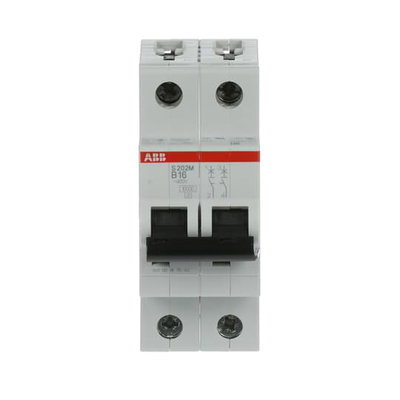 Miniature Circuit Breaker - S200M - 2P - 16 A - B - (AC) 10 kA