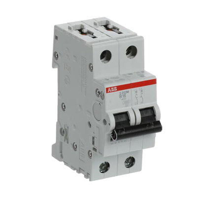 Miniature Circuit Breaker - S200M - 2P - 16 A - B - (AC) 10 kA