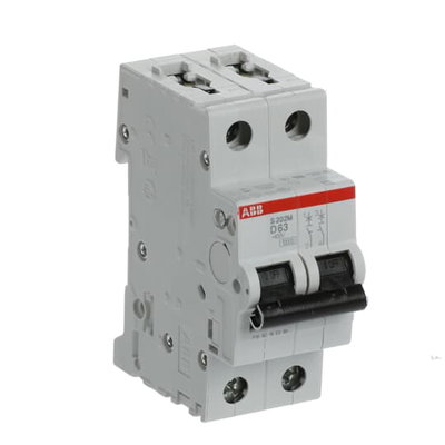Miniature Circuit Breaker - S200M - 2P - 63 A - D - (AC) 10 kA
