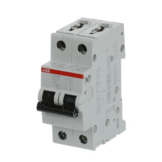 Miniature Circuit Breaker - S200M - 2P - 0.5 A - C - (AC) 10 kA – Image 3 of 3