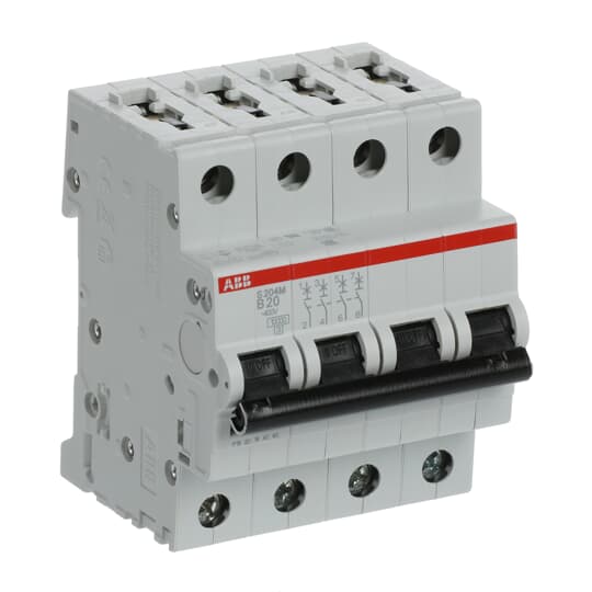 Miniature Circuit Breaker - S200M - 4P - 20 A - B - (AC) 10 kA – Image 3 of 4