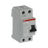 Residual Current Circuit Breaker FH200 - 2P - 100 mA - 40 A - Type AC
