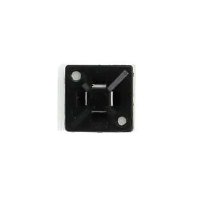 4WAY MTG BASE .75X.75IN BLK NYL ADH