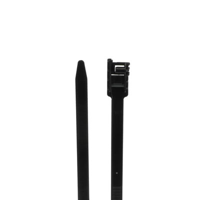 CBL TIE 200LB 19IN BLK NYL REL LSH