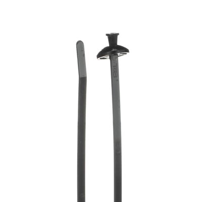 CABLE TIE 65LB 10IN BK NYL PANEL MT