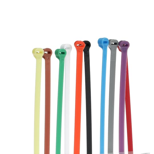 CABLE TIE 50LB 7IN PK MULTI-COLORS