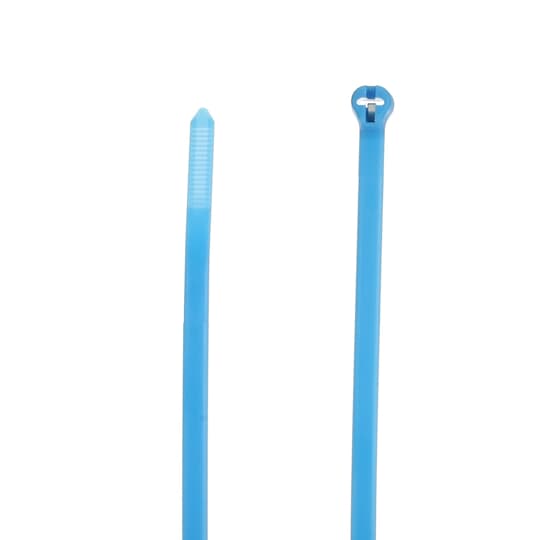 CABLE TIE 50LB 7IN BLUE NYLON