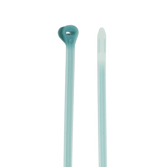 CBL TIE 120LB 13IN AQUAMARINE ETFE