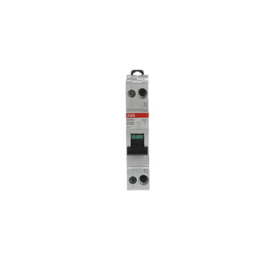 Miniature circuit breaker - SN201 - 1P+N - 20 A - D - (230 V) 6 kA