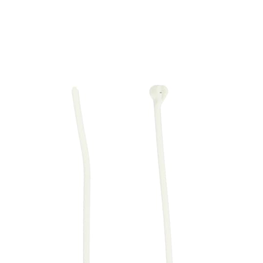 CABLE TIE 18LB 4IN WHI NYL FLM RTD
