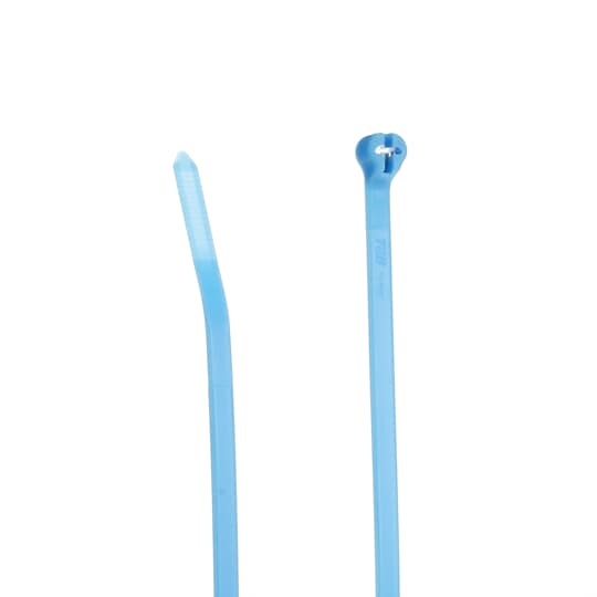 CABLE TIE 120LB 13IN BLUE NYLON