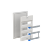 Enclosure accessories  UK600 accessories, 36 modules, 3 row(s), IP30, Dimensions: 622 mm x 384 mm x 36 mm