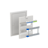 Enclosure accessories  UK600 accessories, 24 modules, 2 row(s), IP30, Dimensions: 497 mm x 384 mm x 36 mm