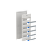 Enclosure accessories  UK600 accessories, 60 modules, 5 row(s), IP30, Dimensions: 872 mm x 384 mm x 36 mm