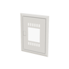 Enclosure accessories  UK600 accessories, 24 modules, 2 row(s), IP30,  Door: Single, Dimensions: 497 mm x 384 mm x 33 mm