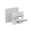 Enclosure accessories  UK600 accessories, 12 modules, 1 row(s), IP30, Dimensions: 372 mm x 384 mm x 36 mm