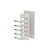 Enclosure accessories  UK600 accessories, 60 modules, 5 row(s), IP30, Dimensions: 872 mm x 384 mm x 36 mm