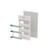 Enclosure accessories  UK600 accessories, 36 modules, 3 row(s), IP30, Dimensions: 622 mm x 384 mm x 36 mm