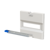 Enclosure accessories  UK600 accessories, 12 modules, 1 row(s), IP2XC, Dimensions: 296 mm x 306 mm x 34 mm