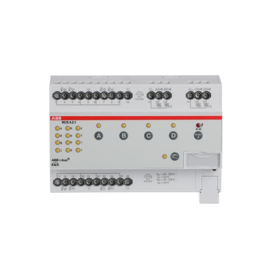 VC/S4.2.1 Valve Drive Controller, 4-fold, Manual Operation, MDRC