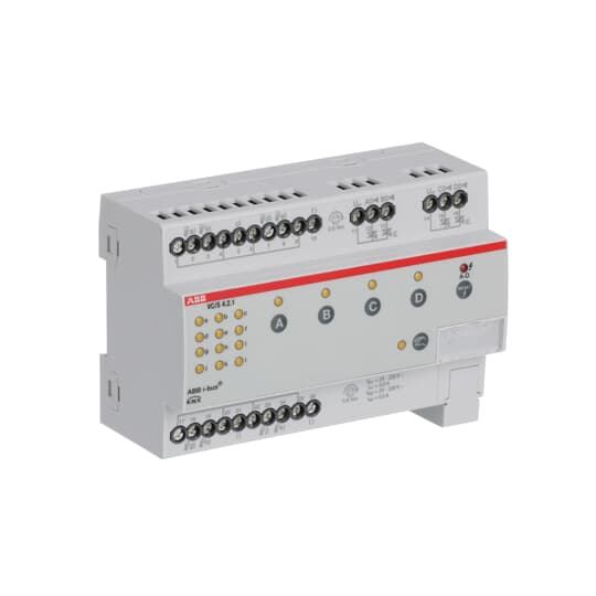 VC/S4.2.1 Valve Drive Controller, 4-fold, Manual Operation, MDRC – Görsel 2 / 3