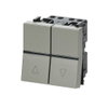 Blind control Alternating-/alternating switch Champagne - Zenit BS