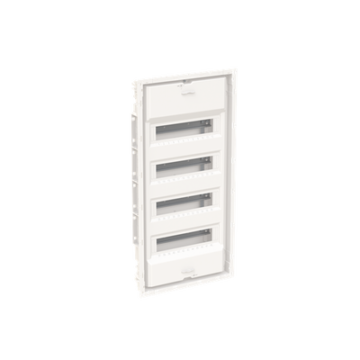 Consumer unit  UK600, Flush-/ hollow wall mounting, 48 modules, 4 row(s), IP30,  Door: Without Door, Dimensions: 722 mm x 362 mm x 97 mm