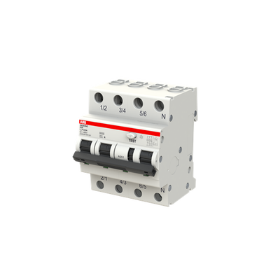 Residual Current Circuit Breaker with Overcurrent Protection DS203NC - 3P+N - 30 mA - 25 A - K - Type A