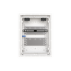 Multimedia unit  UK600 Media, Flush-/ hollow wall mounting, 24 modules, 2 row(s), IP30,  Door: Without Door, Dimensions: 472 mm x 362 mm x 97 mm