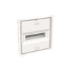 Consumer unit  UK600, Flush-/ hollow wall mounting, 12 modules, 1 row(s), IP30,  Door: Without Door, Dimensions: 347 mm x 362 mm x 97 mm