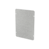 Enclosure accessories  UK600 / AK600 accessories, 24 modules, 2 row(s), Dimensions: 337 mm x 242 mm x 2 mm