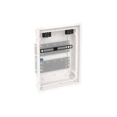 Multimedia unit  UK600 Media, Flush-/ hollow wall mounting, 24 modules, 2 row(s), IP30,  Door: Without Door, Dimensions: 472 mm x 362 mm x 97 mm