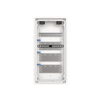 Multimedia unit  UK600 Media, Flush-/ hollow wall mounting, 48 modules, 4 row(s), IP30,  Door: Without Door, Dimensions: 722 mm x 362 mm x 97 mm