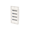 Consumer unit  UK600, Flush-/ hollow wall mounting, 48 modules, 4 row(s), IP30,  Door: Without Door, Dimensions: 722 mm x 362 mm x 97 mm