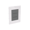 Enclosure accessories  UK600 accessories, Angle profile, 24 modules, 2 row(s), IP30,  Door: Without Door, Dimensions: 352 mm x 469 mm x 6 mm