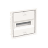 Consumer unit  UK600, Flush-/ hollow wall mounting, 12 modules, 11 row(s), IP30,  Door: Without Door, Dimensions: 347 mm x 362 mm x 97 mm