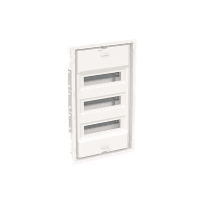 Consumer unit  UK600, Flush-/ hollow wall mounting, 36 modules, 33 row(s), IP30,  Door: Without Door, Dimensions: 597 mm x 362 mm x 97 mm
