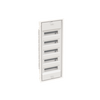 Consumer unit  UK600, Flush-/ hollow wall mounting, 60 modules, 55 row(s), IP30,  Door: Without Door, Dimensions: 847 mm x 362 mm x 97 mm
