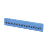 Enclosure accessories  Screw terminals, Direct mounting, Dimensions: 27 mm x 150 mm x 21 mm