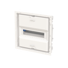Consumer unit  UK600, Flush-/ hollow wall mounting, 12 modules, 11 row(s), IP30,  Door: Without Door, Dimensions: 347 mm x 362 mm x 97 mm