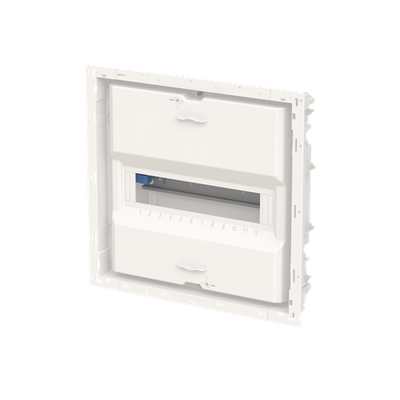 Consumer unit  UK600, Flush-/ hollow wall mounting, 12 modules, 11 row(s), IP30,  Door: Without Door, Dimensions: 347 mm x 362 mm x 97 mm