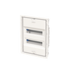Consumer unit  UK600, Flush-/ hollow wall mounting, 24 modules, 22 row(s), IP30,  Door: Without Door, Dimensions: 472 mm x 362 mm x 97 mm
