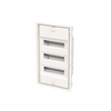 Consumer unit  UK600, Flush-/ hollow wall mounting, 36 modules, 33 row(s), IP30,  Door: Without Door, Dimensions: 597 mm x 362 mm x 97 mm