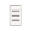 Consumer unit  UK600, Flush-/ hollow wall mounting, 36 modules, 33 row(s), IP30,  Door: Without Door, Dimensions: 597 mm x 362 mm x 97 mm