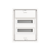 Consumer unit  UK600, Flush-/ hollow wall mounting, 24 modules, 22 row(s), IP30,  Door: Without Door, Dimensions: 472 mm x 362 mm x 97 mm