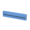 Enclosure accessories  Screw terminals, Direct mounting, Dimensions: 27 mm x 116 mm x 21 mm
