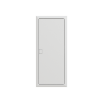 Consumer unit  UK600, Flush-/ hollow wall mounting, 60 modules, 5 row(s), IP30,  Door: Single, Steel Sheet, Dimensions: 872 mm x 384 mm x 97 mm