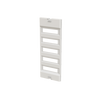 Enclosure accessories  UK600 accessories, 60 modules, 5 row(s), IP2XC, Dimensions: 796 mm x 306 mm x 34 mm