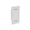 Multimedia unit  UK600 Media, Flush-/ hollow wall mounting, 48 modules, 4 row(s), IP30,  Door: Single, Steel Sheet, Dimensions: 747 mm x 384 mm x 97 mm